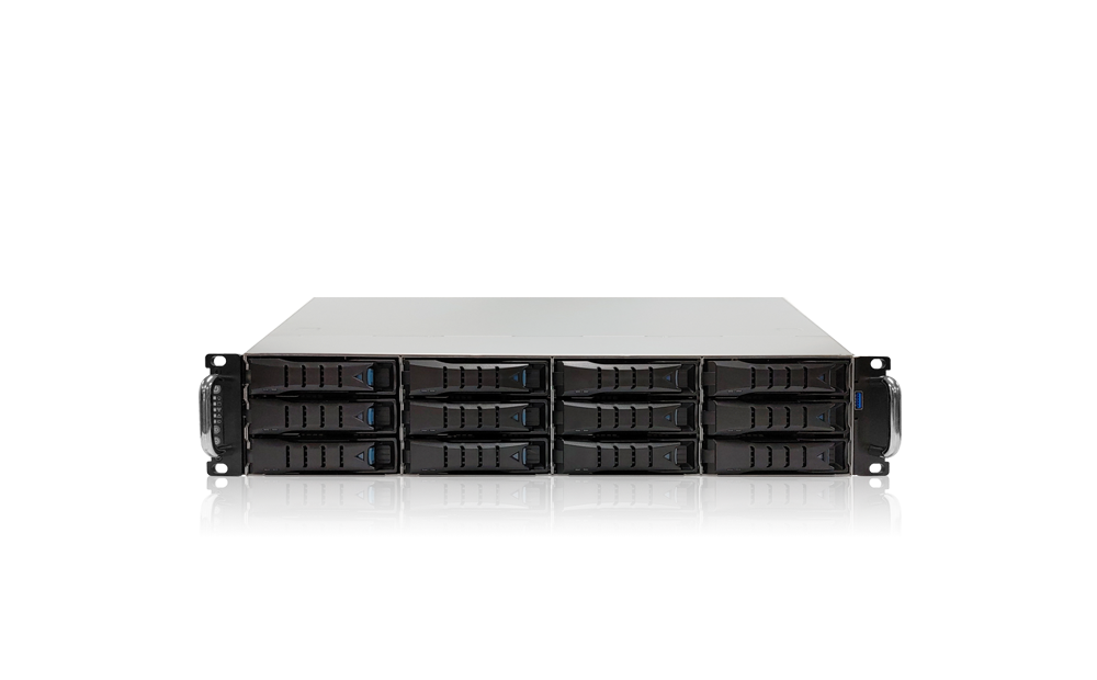 2U-12Bay-Server-NVR-전면