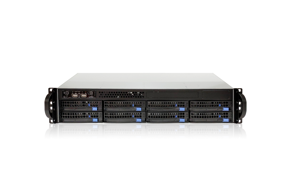 2U-8Bay-PC-NVR-전면